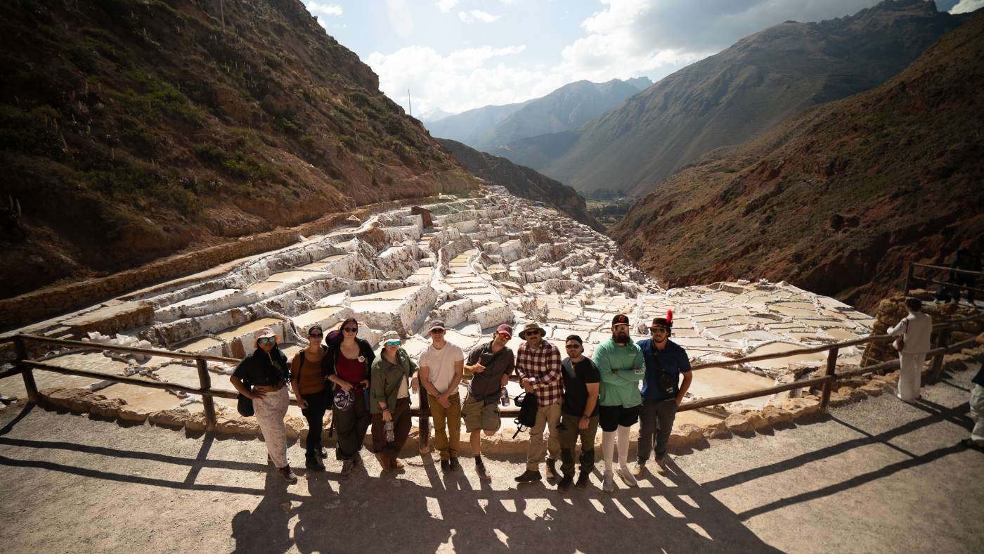 The salt pans at Maras