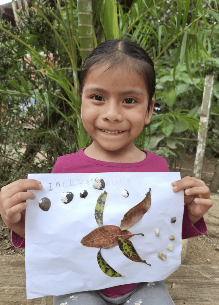 Child at Casa Guatemala school, Rio Dulce, Guatemala. 